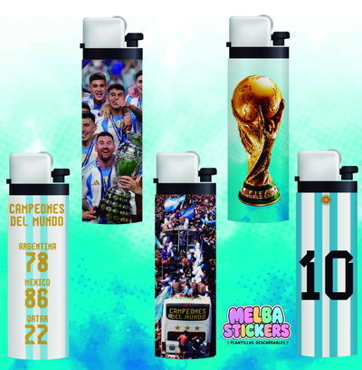 ENCENDEDORES ARGENTINA PACK 2