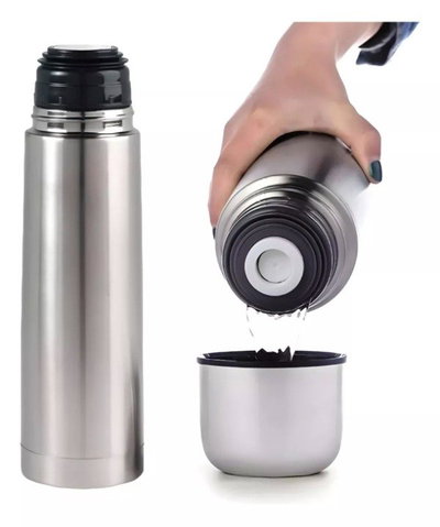 Termo bala gris