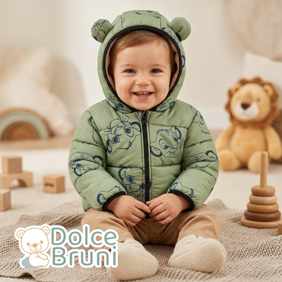 Campera Puffer Verde simba