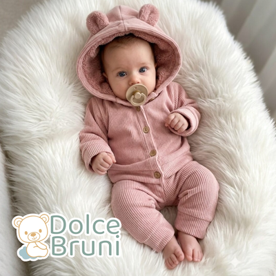 Conjunto Winter Soft- Rosa viejo