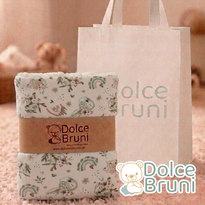 Manta Gabardina & Corderito- Rosa Coneja