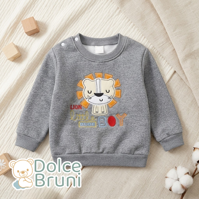 Buzo Clover Lion - Gris