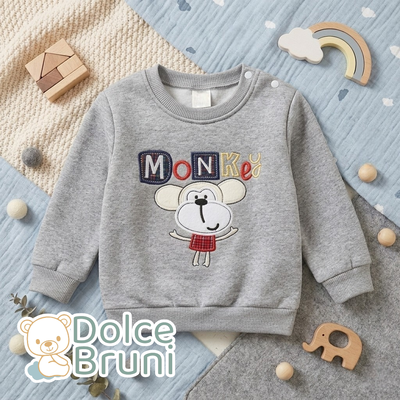 Buzo Clover Monkey - Gris
