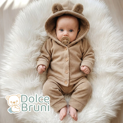 Conjunto Winter Soft- Beige oscuro