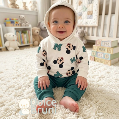 Conjunto  Mickey Verde