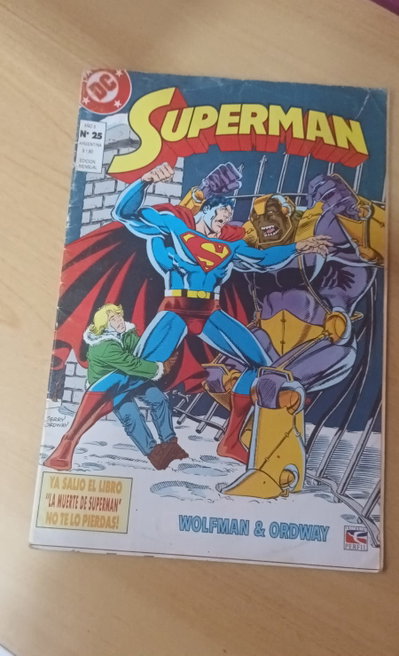 Dc Comics Superman Año 3 N°25 Editorial Perfil