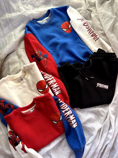 Conjunto Spiderman tricolor (2 al 10)