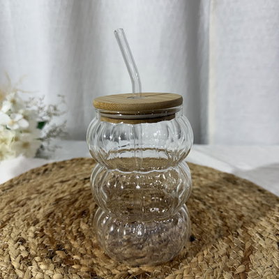 VASO VIDRIO NUBE