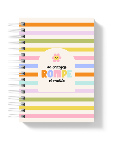 Cuaderno A5 COLORES 🌈