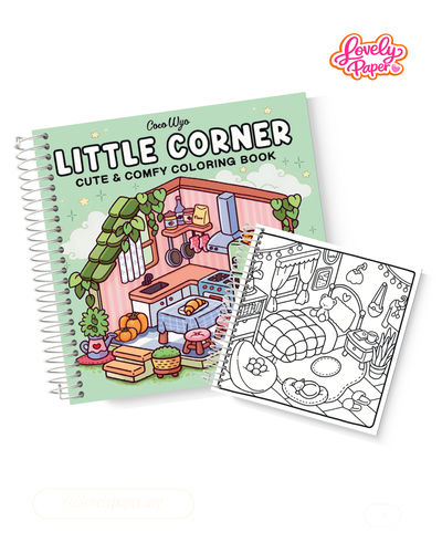 🎨 Libro para Pintar LITLE CORNER