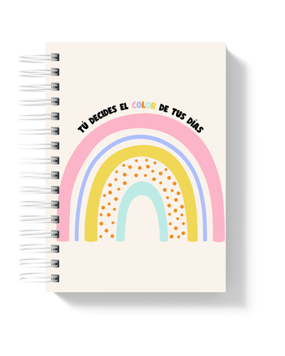Cuaderno A5 COLORES 🌈