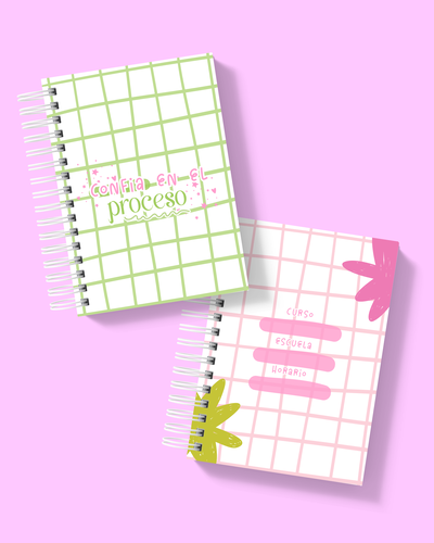 CUADERNO DOCENTE CON PLANNER MENSUALES 2027 😍 10 CURSOS