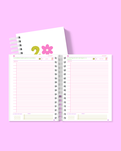 Agenda Trendy 2027 | Archivo Digital para Imprimir DIARIA SIN HORAS
