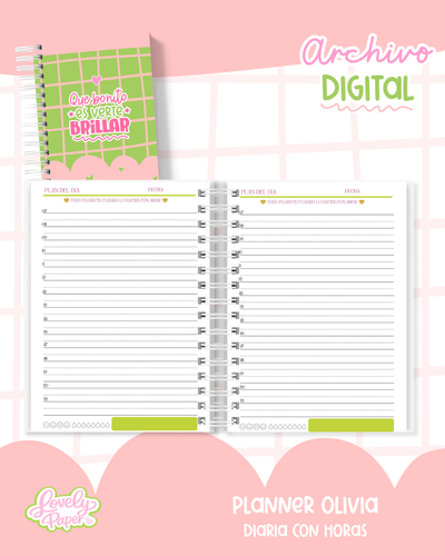 Olivia Daily con horarios