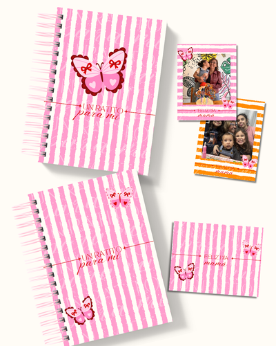 Cuaderno Diario de Gratitud para Mamá BOX
