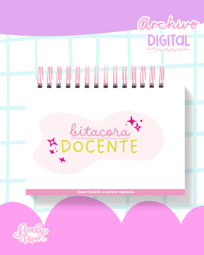 Bitácora Docente | Archivo Digital para Imprimir 📔