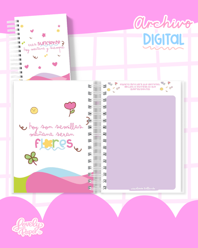 PLANNER FLORECE COLECCION COMPLETA 🌷