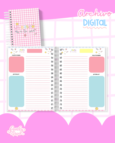 PLANNER FLORECE DIARIA 🌷