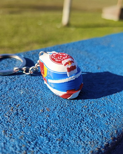 Llavero Casco Max Verstappen