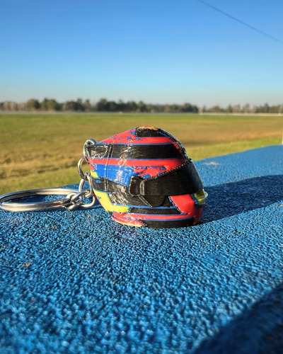 Llavero Casco Oscar Piastri