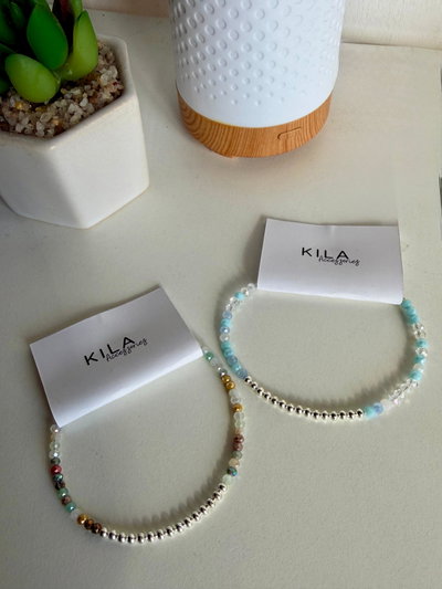Pulsera Acero Blanco