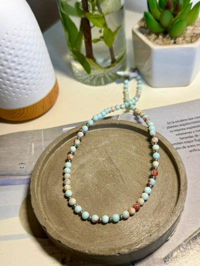 Collar Amazonita