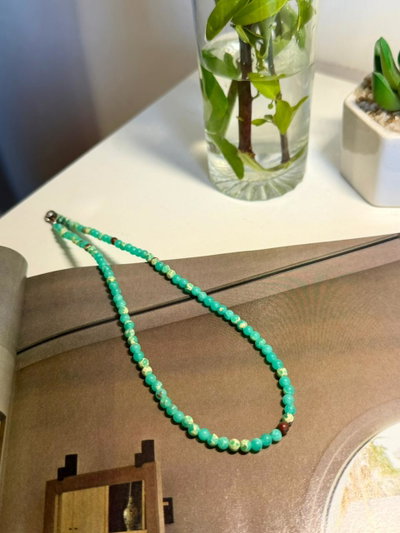 Collar Crisoprasa Verde