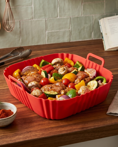Molde Silicona Air Fryer Cuadrado