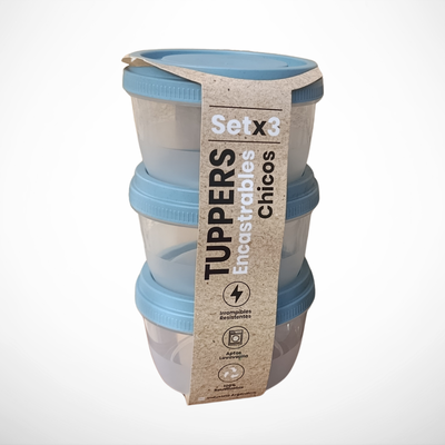 Set Tuppers Encastrables x3un.