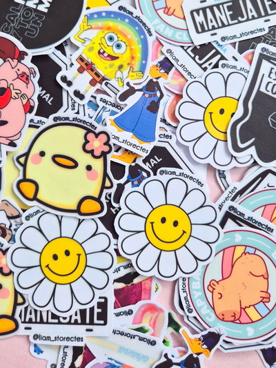 Stickers por mayor (100u.)