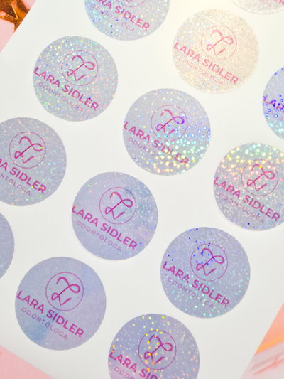 Plancha A4 adhesivo holográfico