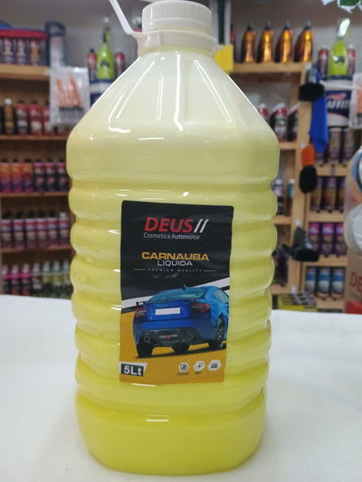Cera de carnauba líquida 5lts DEUS