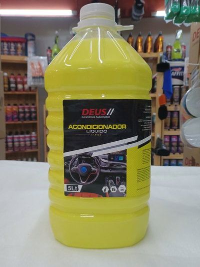 Hidratador liquido de plastico interior, aroma limon, terminacion satinado DEUS