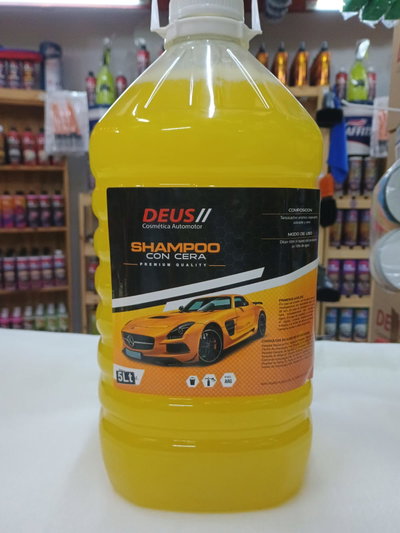 SHAMPOO CON CERA DEUS