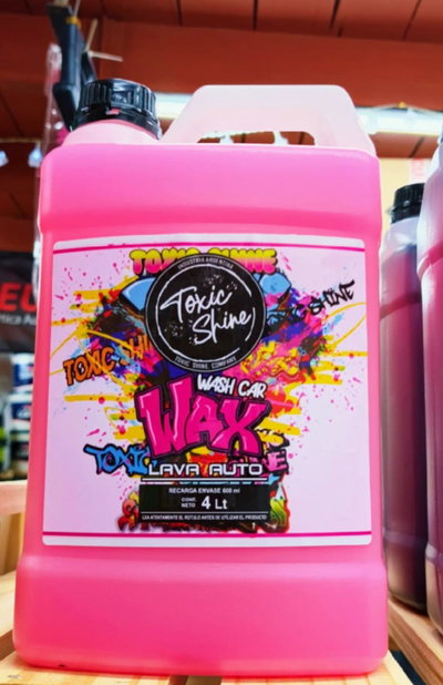 WASH CAR WAX- GALON