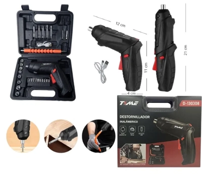 DESTORNILLADOR INALAMBRICO 47PCS 5V