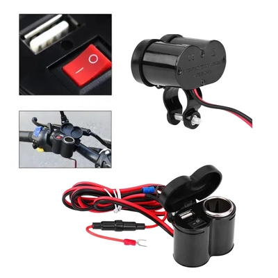 CARGADOR PARA MOTO 12V 1 USB