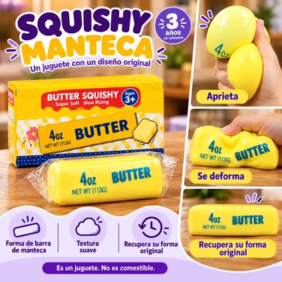 MANTECA SQUISHY 13.5CM (VIRAL)