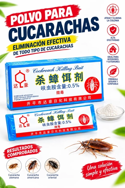 SOBRE MATA CUCARACHAS