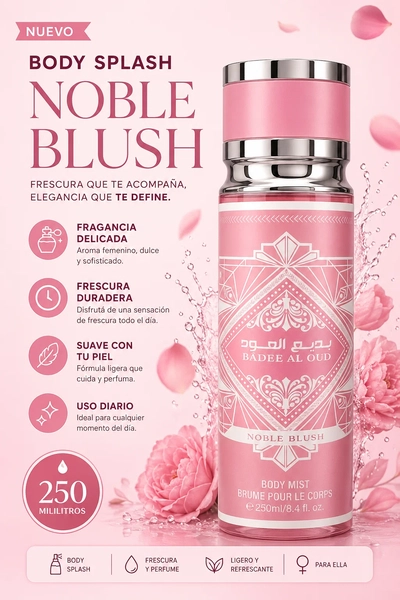 BODY SPLASH NOBLE BLUSH 250ML