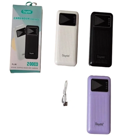 CARGADOR PORTATIL POWER BANK 20000MAH