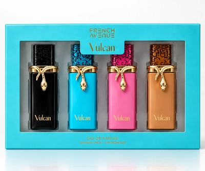 SET 4 PERFUMES FRECH AVENUE VULCAN 30ML