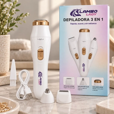 DEPILADOR LAMBO LADY RECARGABLE
