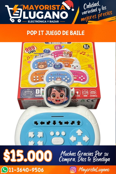 POP IT JUEGO DE BAILE 