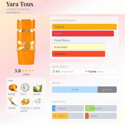 Yara Tous 100ML Fem