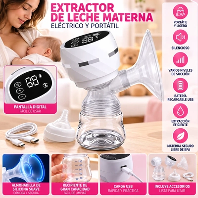 EXTRACTOR DE LECHE MATERNA AUTOMATICO