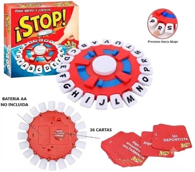 JUEGO DE MESA BASTA STOP