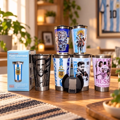 VASO SELECCION MESSI