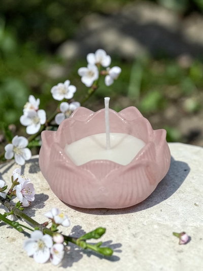 Vela Aromática Flor de Loto