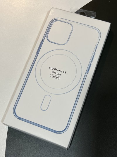 Funda magsafe transparente iPhone 13